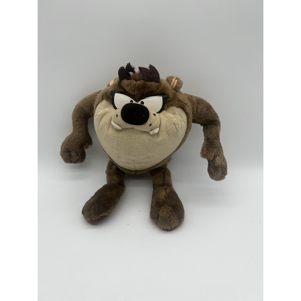 Tazmanian Devil Taz 1994 Looney Tunes Warner Bros Stuffed Plush APPLAUSE 10 Inch